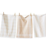 Classic Dishtowel Set of 3 Blush