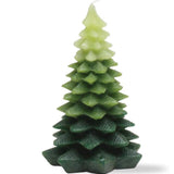 Small Chunky Leaf Tree Candle