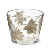 Embossed Leaf Tealight Holder
