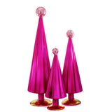 Pleated Tree- Fuschia Pink