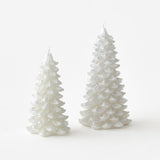 Pearl White Tree Candle