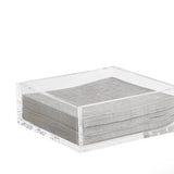 Infinity Cocktail Napkin Holder Clear