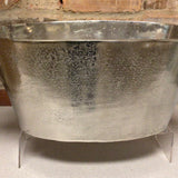 Oval Aluminum Wine Bucket/Planter