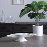 Vida Nube Small Oval Pedestal Tray