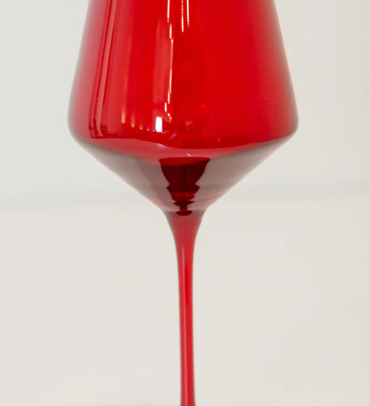 Estelle Colored Wine Stemware