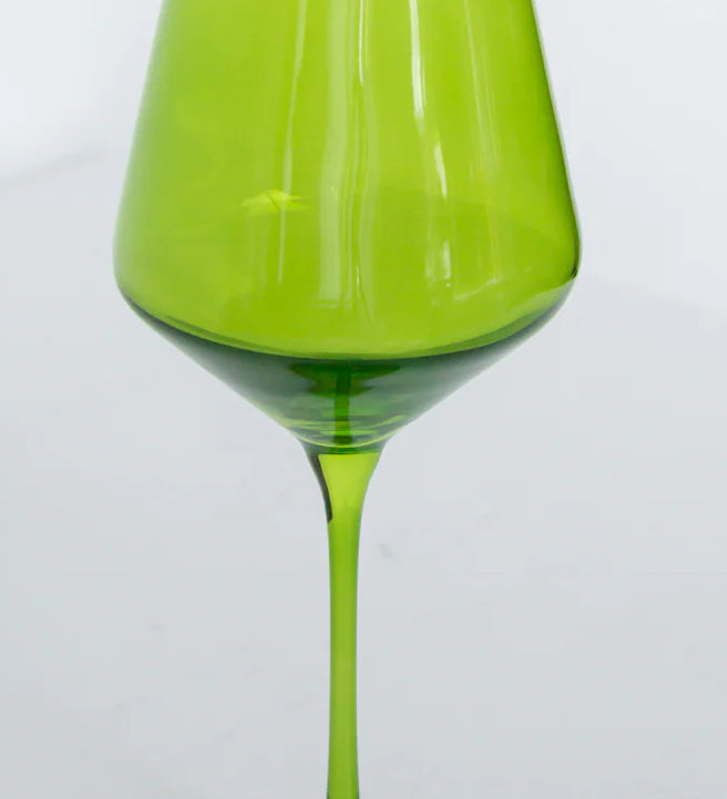 Estelle Colored Wine Stemware