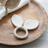 Jute Bunny Ear Napkin Ring