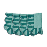 Colorblock Embroidered Napkin