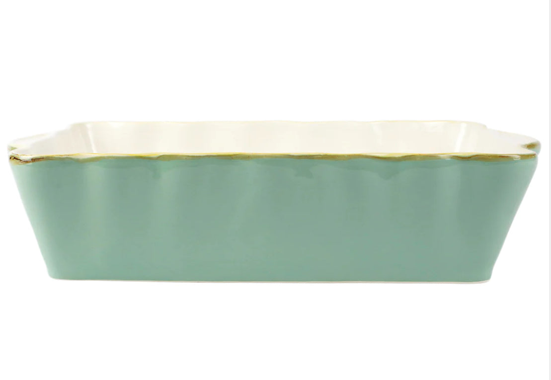 Vietri Large Italian Rectangular Baker