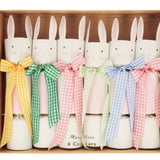 Gingham Bow Bunny Crackers