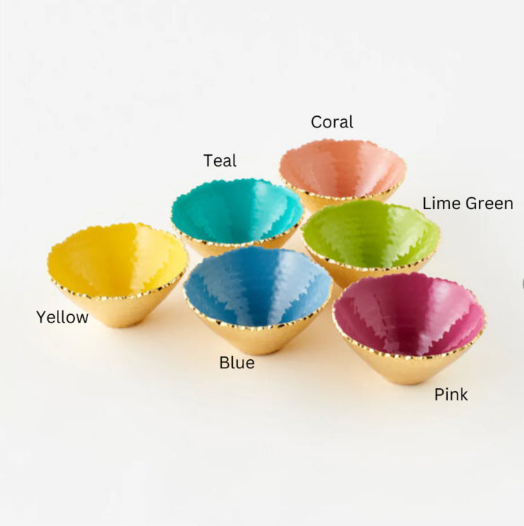 Colored Enamel Bowls