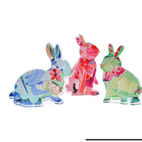 Acrylic Bunnies In Color