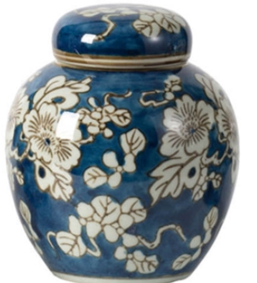 Blue & White Jar and Vases
