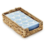 Fish Bone Weave Guest Napkin/Utensil Holder