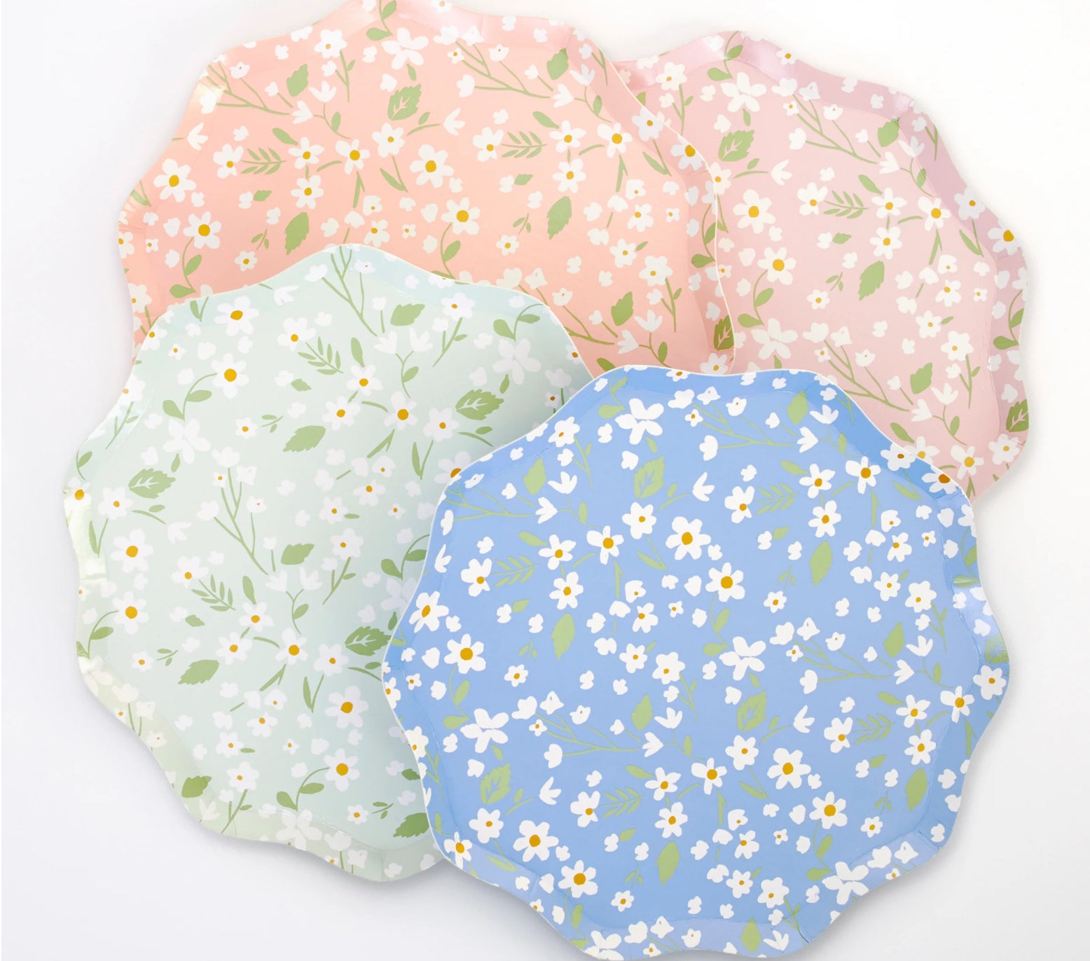 Ditsy Floral Dinner Paper Plates