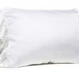 Ruffled Silky Pillowcase
