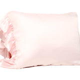 Ruffled Silky Pillowcase
