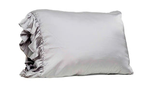 Ruffled Silky Pillowcase