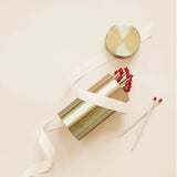 Large Brass Match Canister & Striker