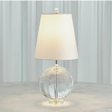 Crystal Faceted Lady Lamp
