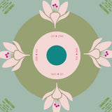 Sage Lotus Mahjong Mat