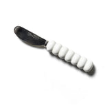 Signature Knob Appetizer Spreader White