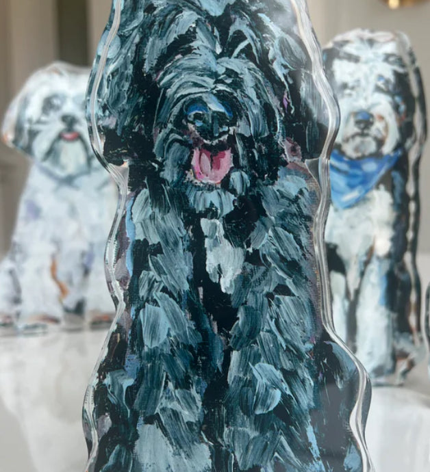 Dog Acrylic Block
