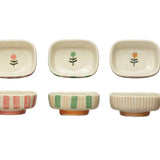 Flower Stoneware Dishes