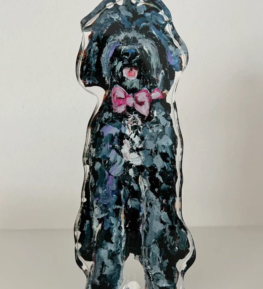 Dog Acrylic Block