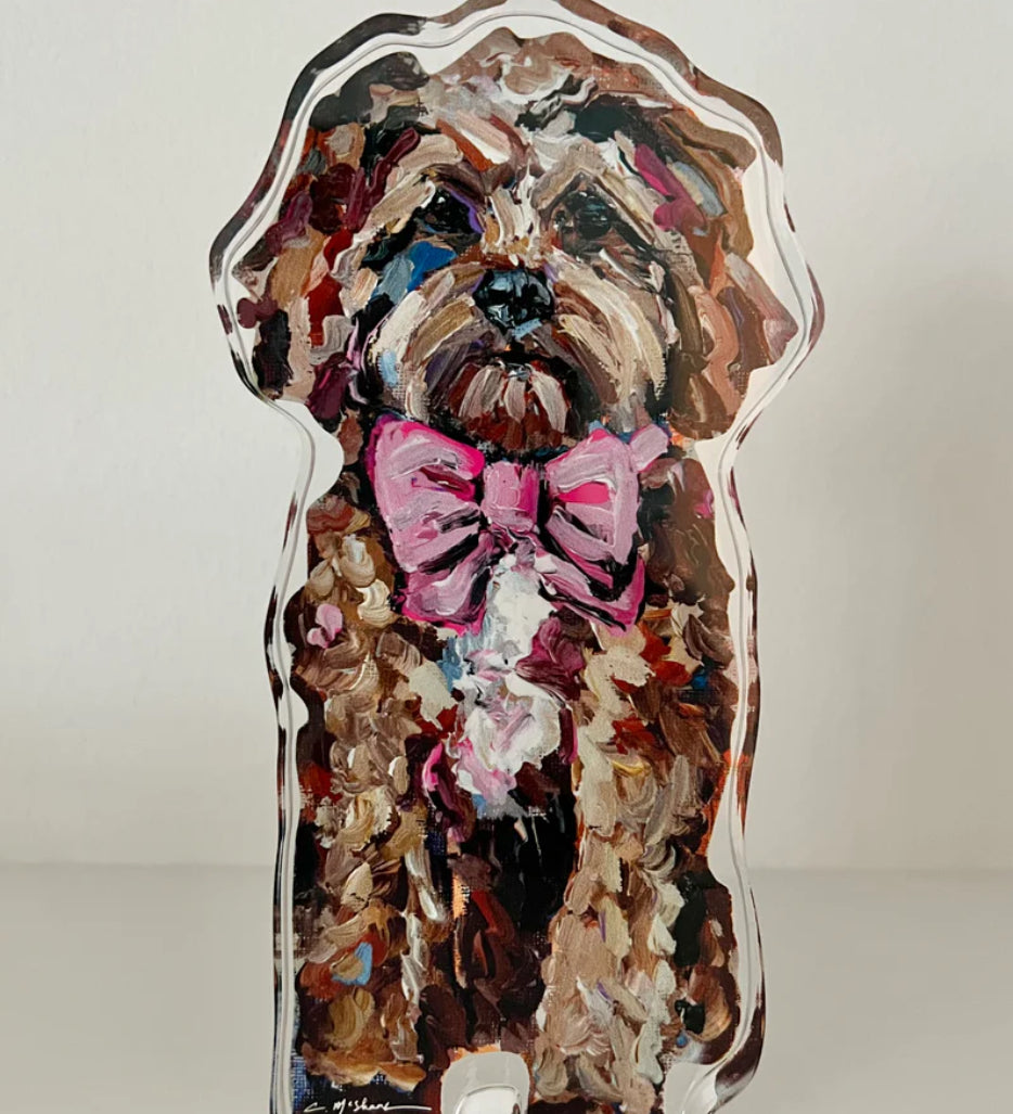 Dog Acrylic Block