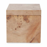 Mesa Cotton Jar Burled Wood