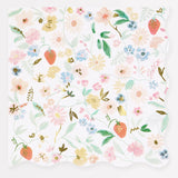 Elegant Floral Large Napkins
