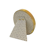 Florentine Oval Gold Leaf Frame