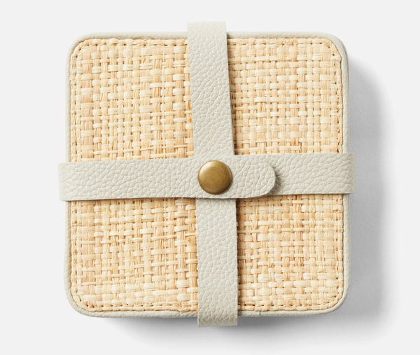 Raffia Coasters with Strap - Park Place Midtown
