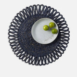 Navy Floral Placemat