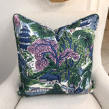 22” x 22” Thibaut Pagoda Tree Throw Pillow