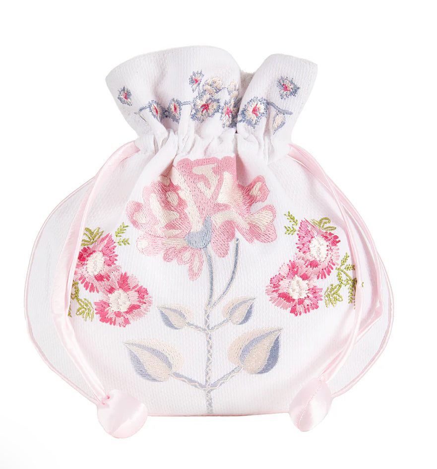 Peony Jewelry Pouch
