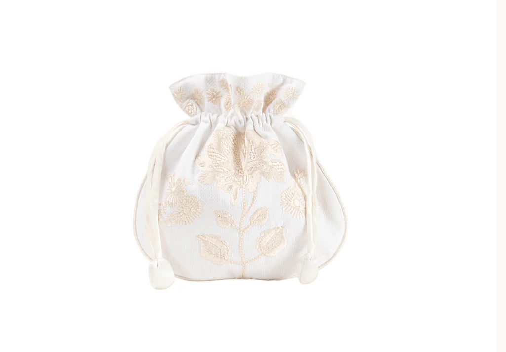 Peony Jewelry Pouch