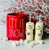 Chocolate Covered Marshmallow Snowman Hot Cocoa Stir Sticks