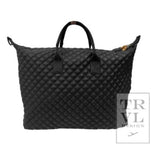 Overpacker - Black Quilted Duffel