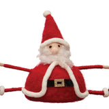Wool Felt Sitting Santa