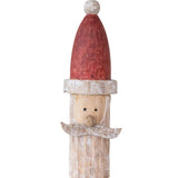 Hand-Carved Mango Wood Santa Head