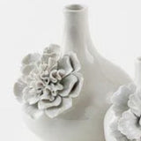 White Flower Vase