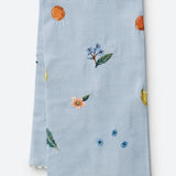Fruit Stand Embroidered Tea Towel