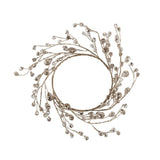 Beaded Glass Berry Wreath
