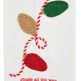 Lights Christmas Bead Towel
