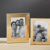 Brass Acrylic Frame