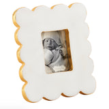 Square Scallop Marble Frame