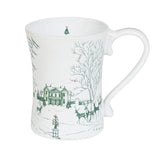 Country Estate Winter Frolic Mug-Evergreen