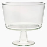 Italian Crystal Footed Trifle Bowl